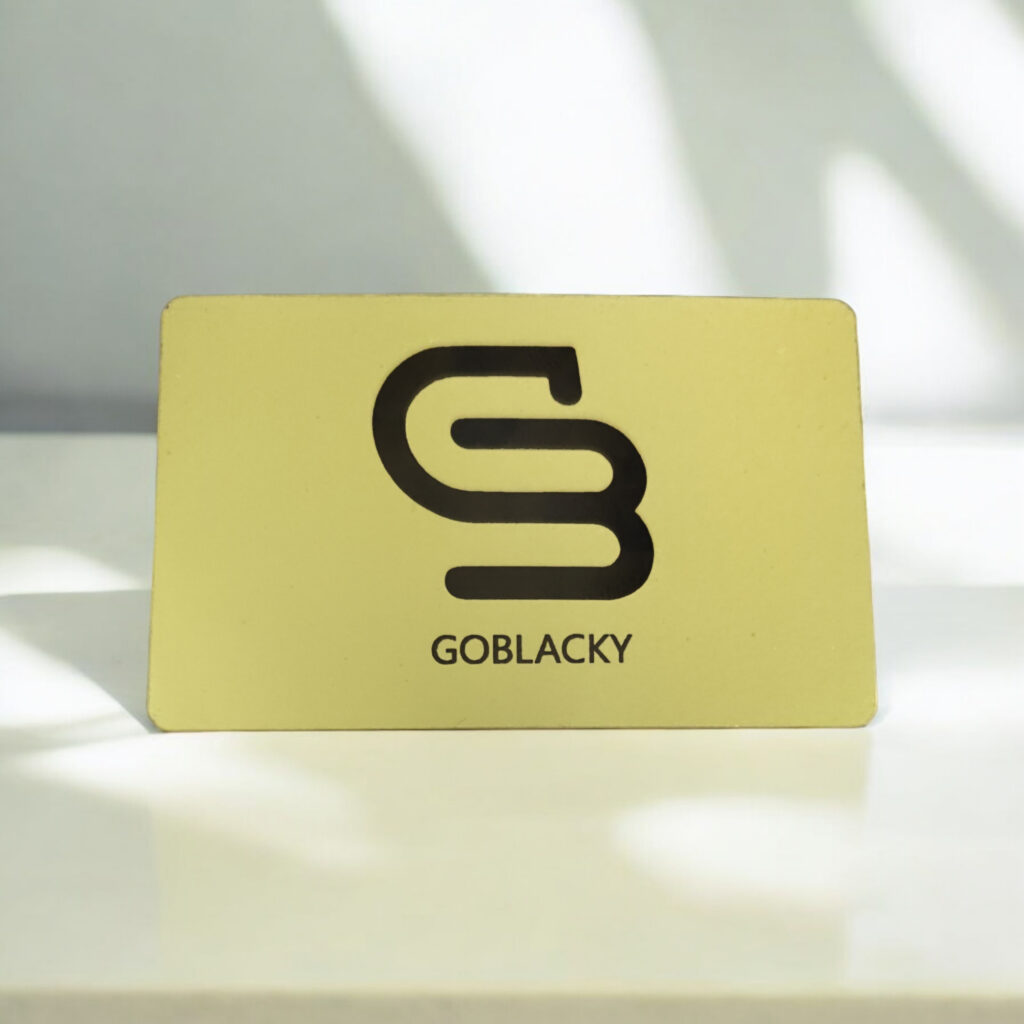 metal nfc business card qatar