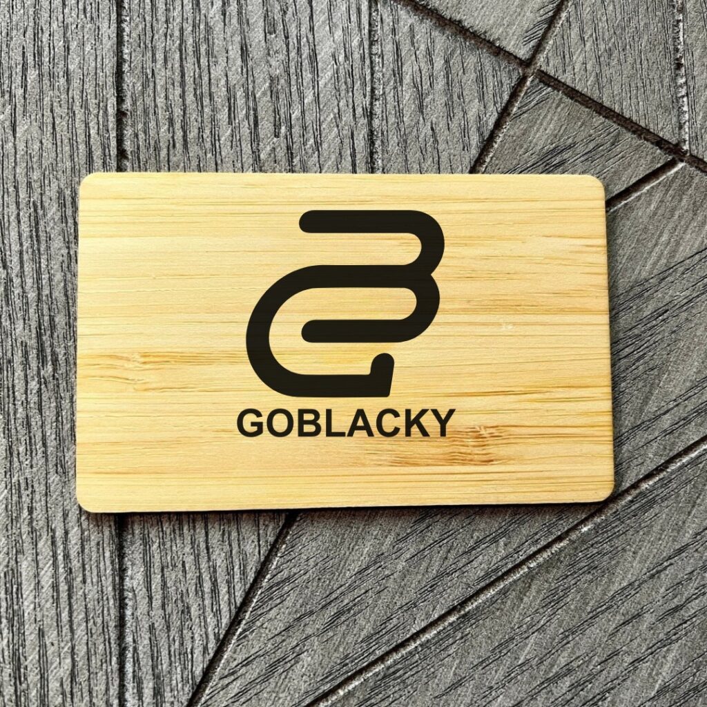 wooden NFC Business Cards in Qatar